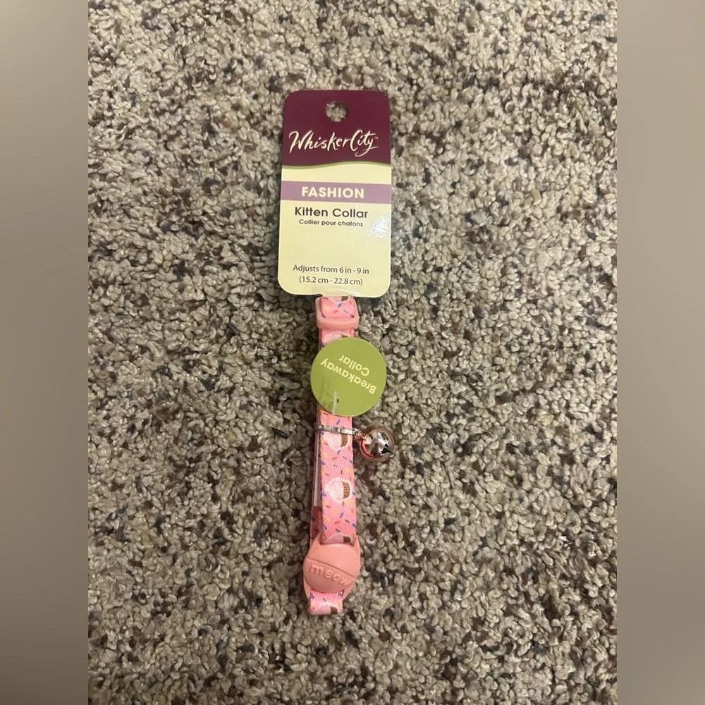 cupcake cat collar